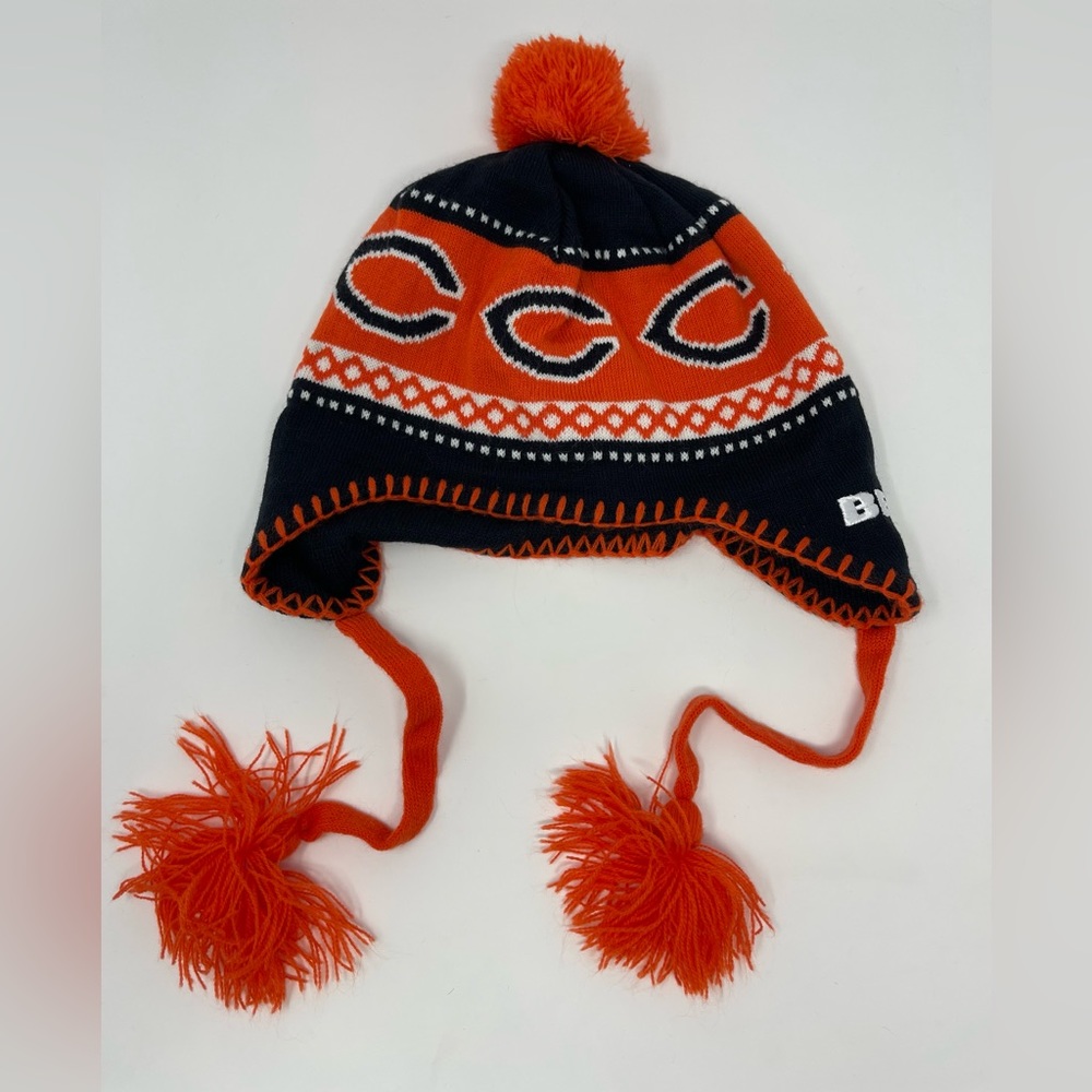 NFL: CHICAGO BEARS FOOTBALL TEAM - Beanie Hat with PomPom
